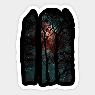 blood moon Sticker